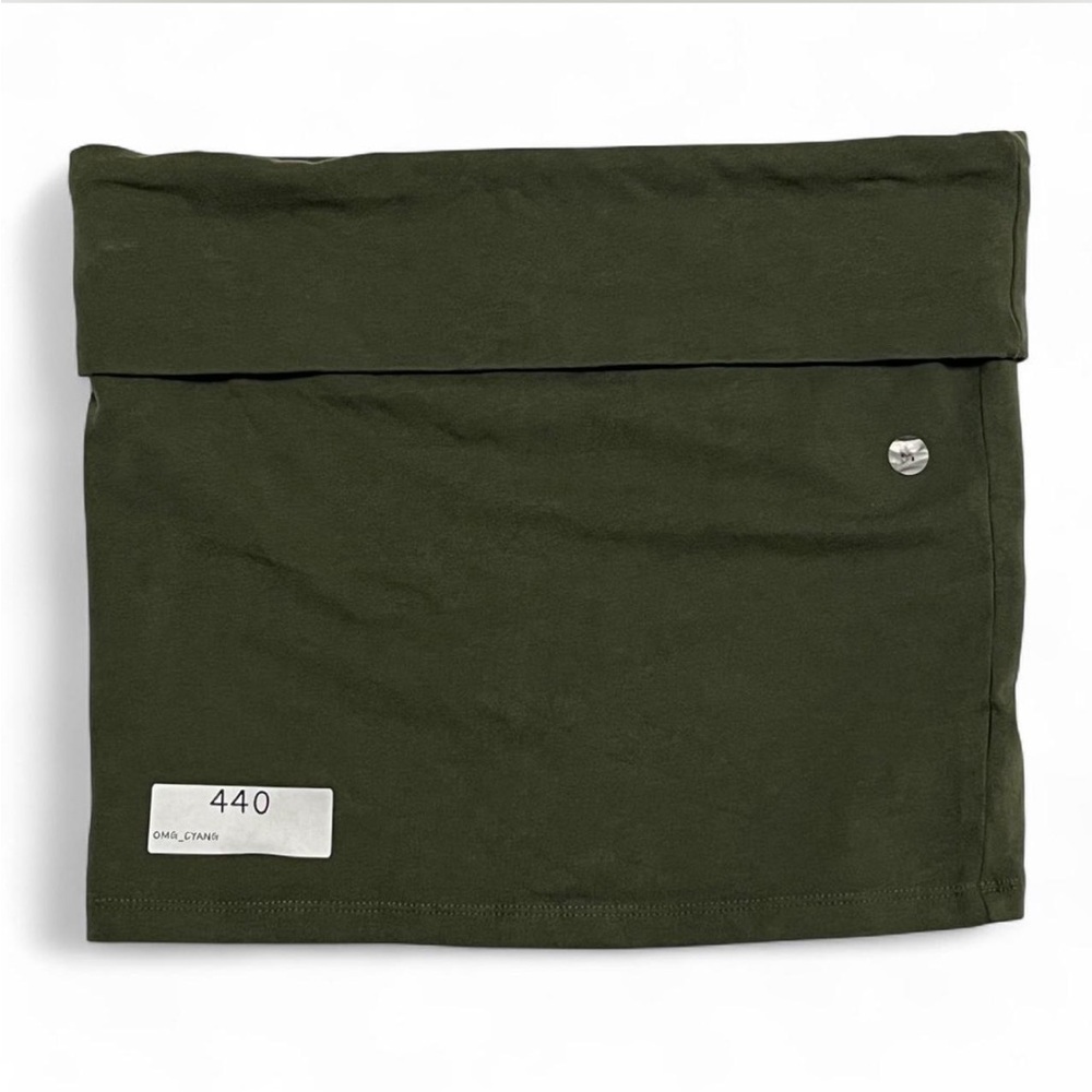 American Eagle Olive Green fold over tube top